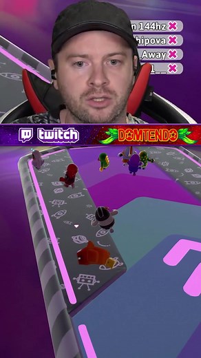 Epic Fall Guys Near-Death Experience | Domtendo Twitch