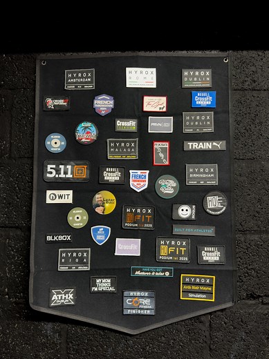 Hyrox Patch Holder Flag - Etsy UK