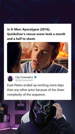 X-Men Apocalypse 2016 Quicksilver Rescue Scene Took a Month and a Half to Shoot