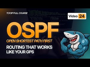 OSPF Routing Protocol Tutorial | How Link State Routing Actually Works | TCP/IP Course 2025-#Video24