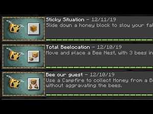 Minecraft How To Guide - Buzzy Bee Update All Achievements #2