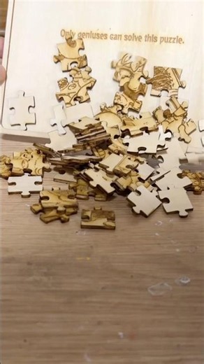 パズルやりたすぎて作っちゃった/I Wanted a Puzzle So Badly That… #shorts #p2s #xtool