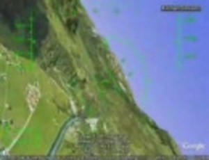 Google Earthでこんなことができるようです。