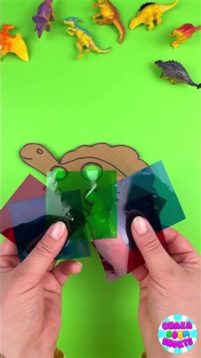 Make a Dark Dino! 🦖🎨 Fun Art with Lola