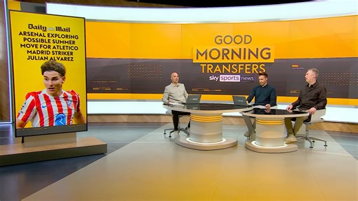 "I have a feeling Atletico [Madrid] could cash out" 👀 Could Julian Alvarez make a return to the Premier League with Arsenal in the summer? | Sky Sports Football