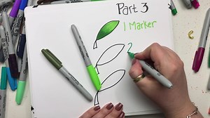 How to Blend with Sharpies. | Coloring Bliss