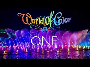 World of Color - ONE Returns! - Disney California Adventure Park | Disneyland Resort Full Show POV