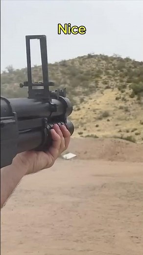 China Lake 40mm Grenade Launcher at the Range