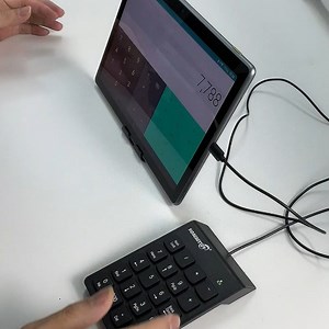 Watch USB Numeric Keypad Numpad Portable Slim Mini Number Keyboard on Amazon Live
