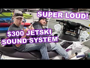 How To Install Sound System On Jetski! Quick And Easy!