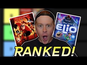 All 29 Pixar Movies Ranked!(Tier Ranking w/ Elio!)