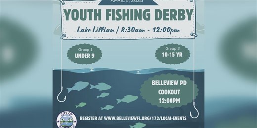 City of Belleview holding annual youth fishing derby