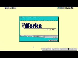 Microsoft Works Introduction for Windows 3.x (1993)