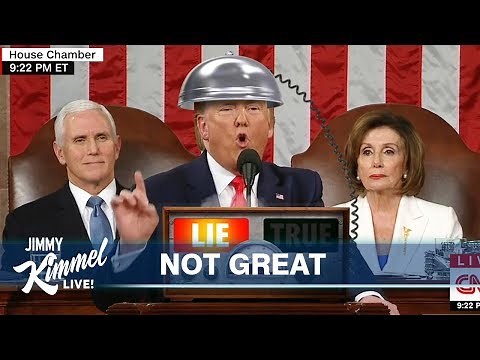 Jimmy Kimmel on Trump’s SOTU & Iowa Caucus