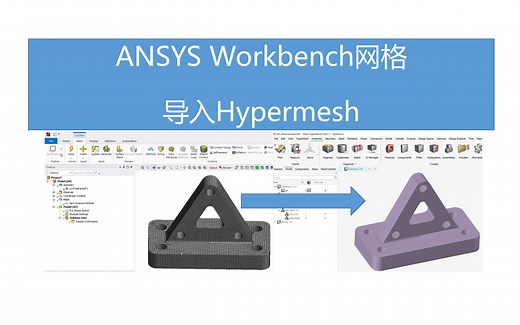 ANSYS Workbench网格导入Hypermesh