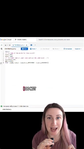 A little #bigquery trick for when you don't remember your #SQL #dataengineering #database