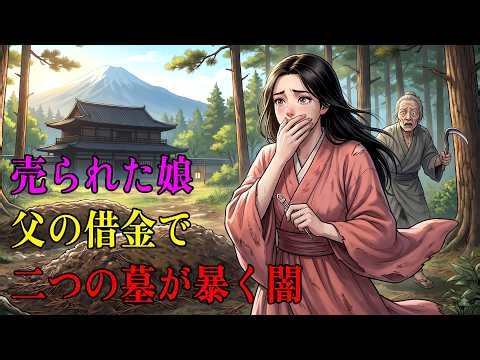 父の借金で豪農に売られた十九歳の娘、裏山の二つの墓が、恐ろしい真実を暴いた｜民話｜江戸朗読｜昔話｜