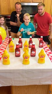 "Ketchup" on this Fun Family Game 🌭 Dad and family play a ring toss on these familiar condiments. They win some great Picnic Prizes and the grand prize is very unique. | Peter B