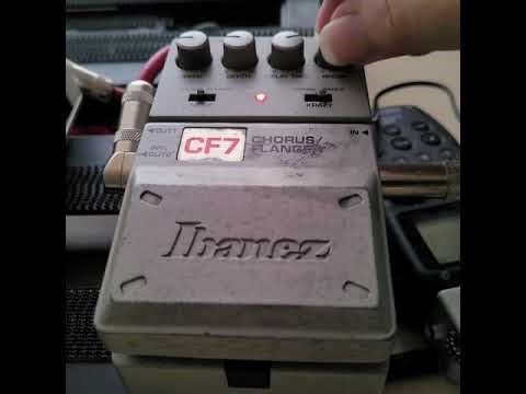 Test Ibanez CF7 Chorus/Flanger