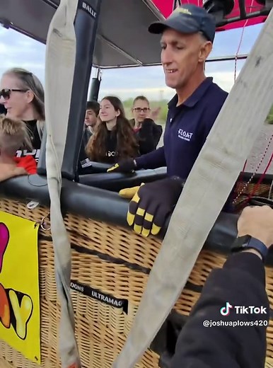 Today’s Hot Air Balloon Landing POV | hot air balloon