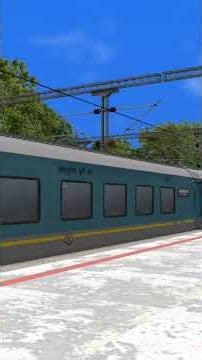 Shunting Gatimaan Express Rake at NZM | WDM -3D Yard Movement | MSTS Open Rails GameplayD #trainsim