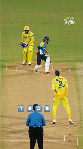 On point! 🎯 Sneak peek: Short, the bowler in action! #WhistlePodu #Yellove