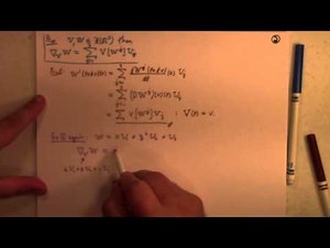 Differential Geometry: Lecture 7 part 1: covariant derivative in R3