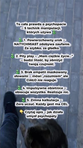 5 technik manipulacji których używa psychopata.