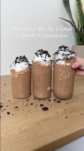 Starbucks Mocha Cookie Crumble Frappuccino