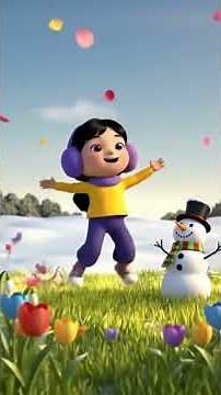 🎵 Four Seasons Song for Kids 🌍 | Winter Spring Summer Fall | Preschool Sing Along