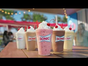 Chill Vibes: Sonic Drive-In 1/2 Price Shakes After 7 PM TV Commercial #tvcommercials #sonic #shakes