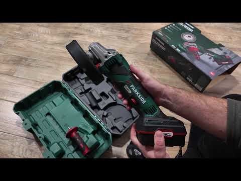 Parkside 20V Cordless Angle Grinder Unboxing | First Look & What’s Inside