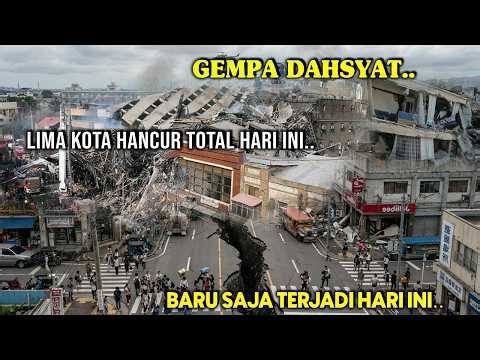 CITIZENS ARE EXCITED BY 6.0 & 4.2 SR EARTHQUAKES IN INDONESIA TODAY || CITIES TOTALLY DESTROYED, ...