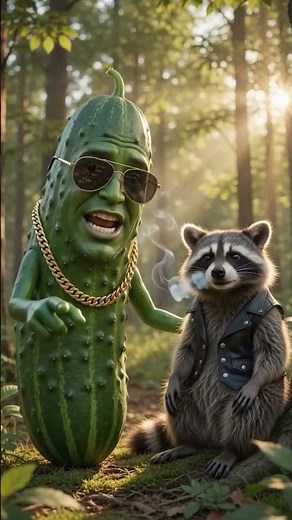 This Giant Pickle Just Dropped a Rap Song 🤯#ai #technology