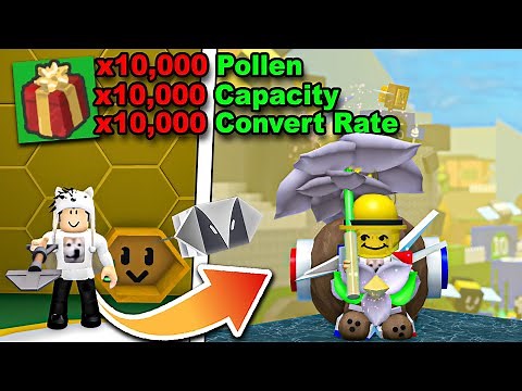 Noob to Pro, But I Have x10,000 Pollen! (Bee Swarm Simulator)