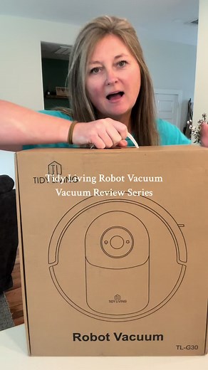 Tidy Living Robot Vacuum Review #robotvacuumcleaner #robotvac #tidylivingvacuum #cleaningtiktok #cleaning #vacuumcleaner #vacuumcleanerreview #vacuumcleanerreviewseries