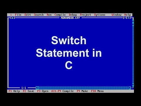 C Program(10) - Switch statement in C || Add, subtract, multiply & divide using switch statement