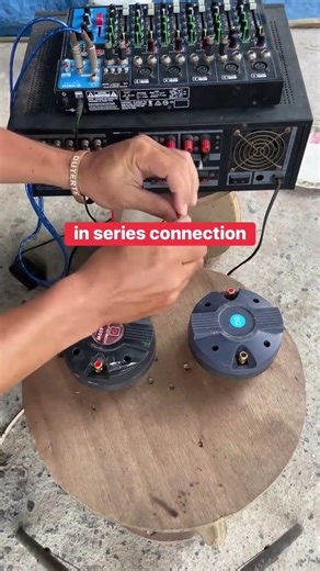 compresion drivers in series connection