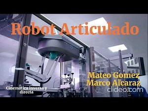 Cinematica inversa y directa de un robot articulado