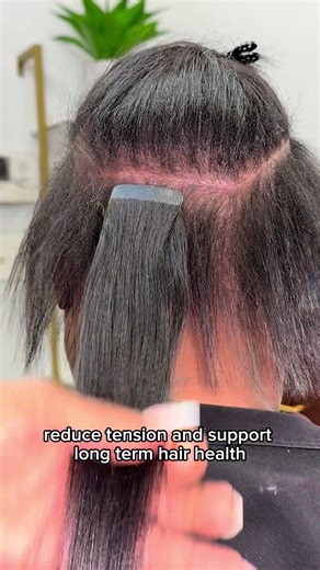 Tape In Extensions for Healthy Hair Installation