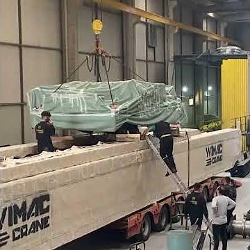 Wimac Crane | Loading & Dispatch Process #IndustrialCranes #CraneSystems #LoadingOperation