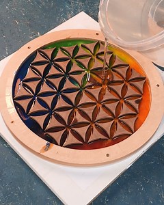 585K views · 1.1K reactions | Rainbow Clock from Epoxy! | Creative Panda | Facebook