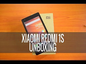 Xiaomi Redmi 1S (Hongmi 1S) Unboxing