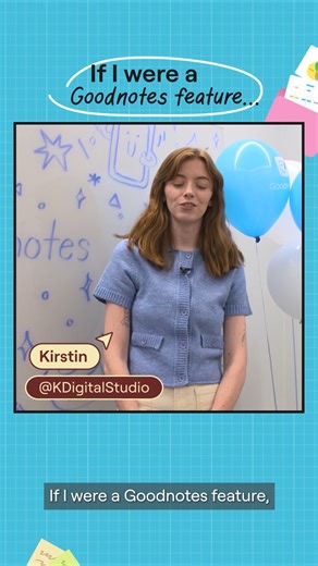 ✨ If our creators were Goodnotes features, what would they be? Which feature resonates with YOU? Drop your answer in the comments! 👇 | Goodnotes