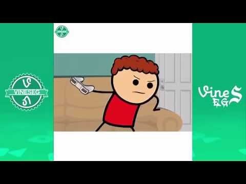 BEST Cartoon Vines of 2015 - Cyanide And Happiness Vine Compilation