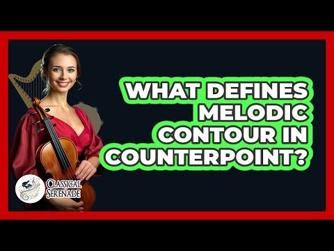 What Defines Melodic Contour In Counterpoint?