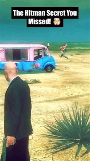 This Hitman Easter Egg is ABSURD 🍦💀 #shorts #gaming #hitman