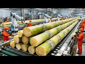 Inside a Modern Cane Sugar Factory From Fresh Sugarcane to Refined Crystal Sugar Full Process