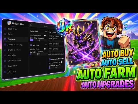 Anime Card Farm Script | AUTO BUY, AUTO SELL, AUTO FARM, AUTO UPGRADES & More! | 2026
