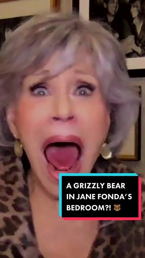 Jane Fonda's Terrifying Encounter with a Grizzly Bear in Her Bedroom